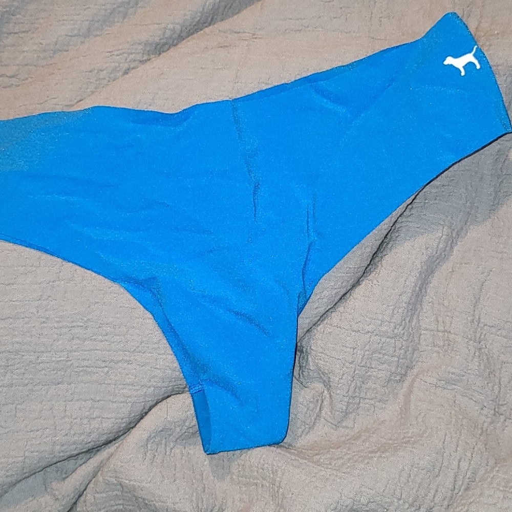 Pink No Show Thong
